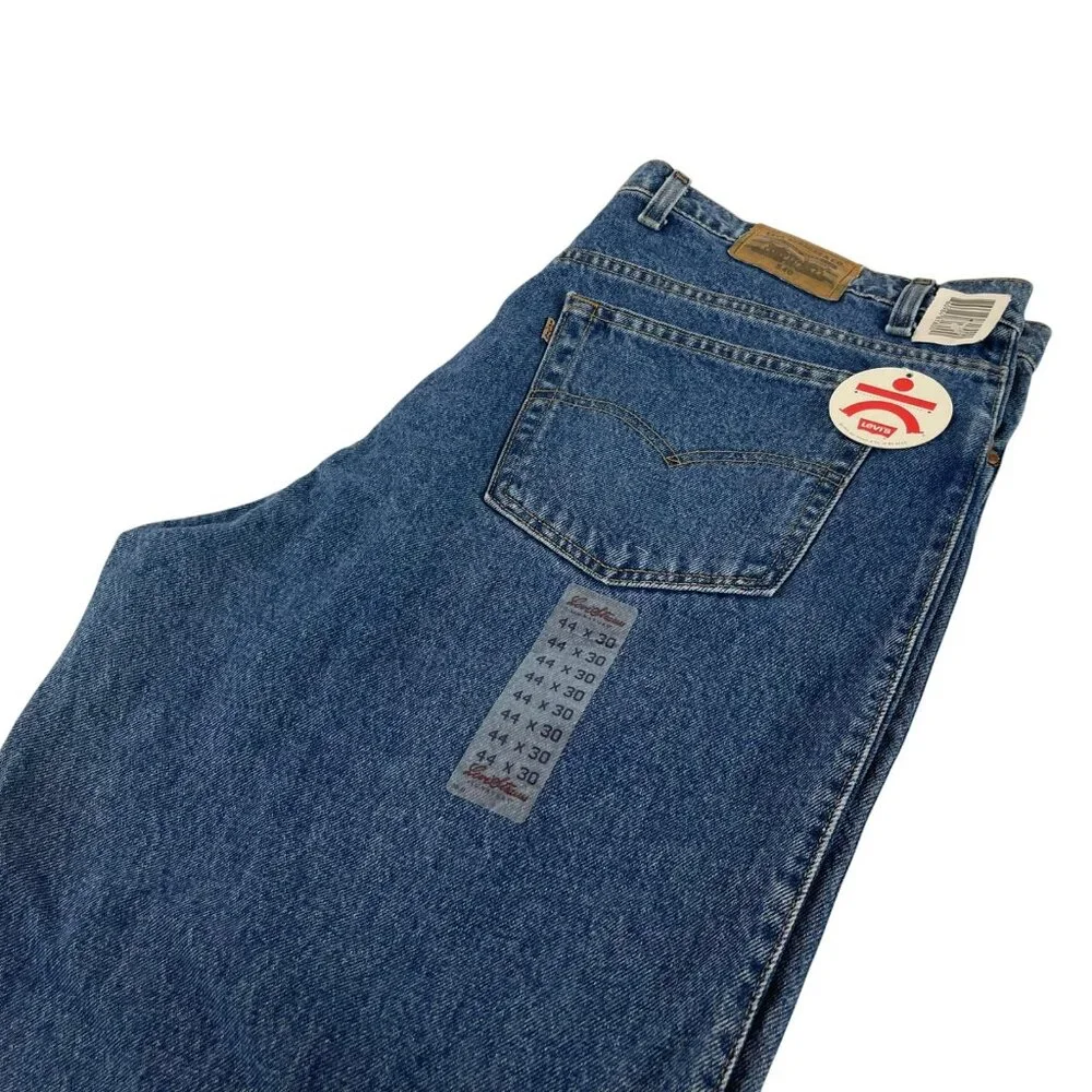 Levis 540 Relaxed Jeans Mens 44 x 30 Blue Y2K‎ 90s Vintage Baggy USA